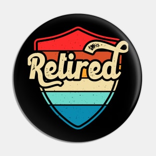 Retirement  T shirt For Women Pin