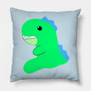 Green Dino Pillow