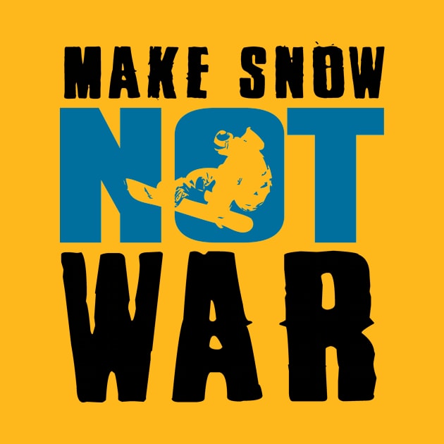 Make snow not war (navy) by nektarinchen