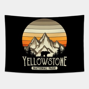 Yellowstone National Park Hiking Gift Tapestry