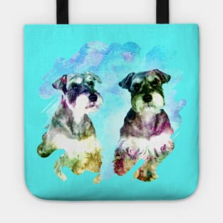 Miniature Schnauzer dogs Tote