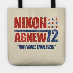 Nixon Agnew 1972 Tote