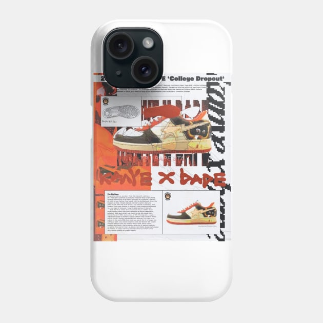 Bapesta Ye Phone Case by Esportstim