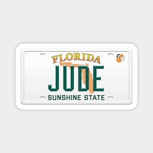 Jude License Plate - FL Magnet