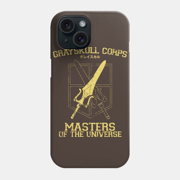 Grayskull Corps Phone Case by alecxps