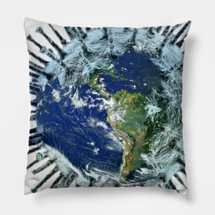 Corona Virus Pandemic Pillow