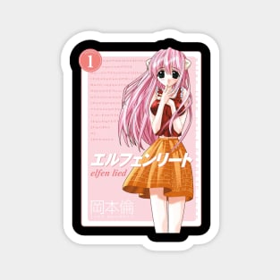 Elfen Lied Lucy Fanart Magnet