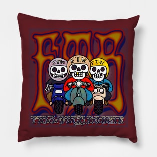 Skull Riders Pillow