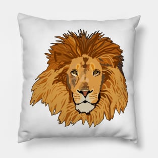 Lion Pattern Pillow