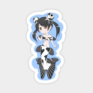 Telescope Goldfish Mermaid (Panda) Magnet