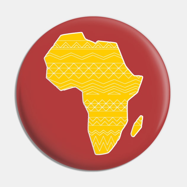 World Map Africa Continent Afrique Pin by GBDesigner