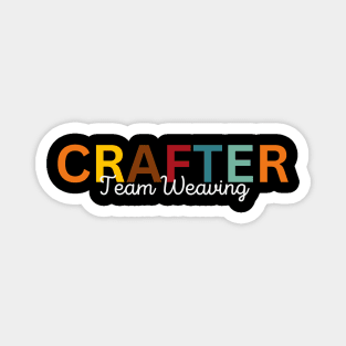 Crafter Team Weaving Magnet