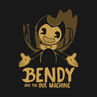 Playera Bendy And Ink Machine, Bendi, Boris, Sammy Lawrence T-Shirt