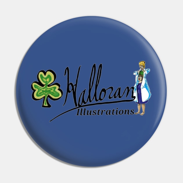 Halloran Illustrations logo Pin by Halloran Illustrations