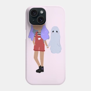 Girl & Ghost Phone Case