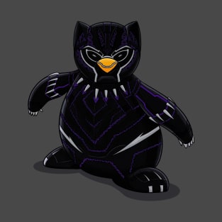 Black Panther Penguin Mashup T-Shirt