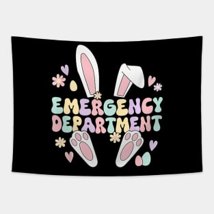 Easter Nurse Crew Easter Day ncy Room Nurses Bunny Tapestry