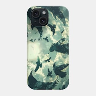 Witchcraft Ravens Wicca Phone Case