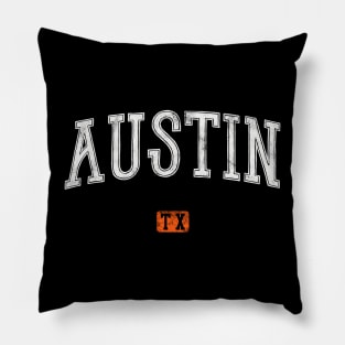 Austin Texas (variant) Pillow