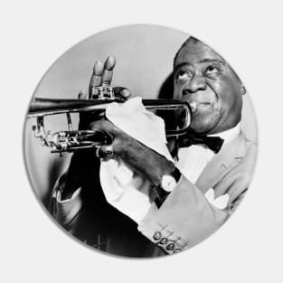 Louis Armstrong Pin