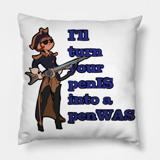 Captain Amelia Gun Ho Pillow