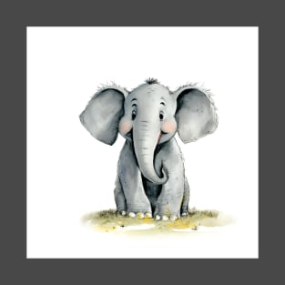 Cute Baby Elephant T-Shirt