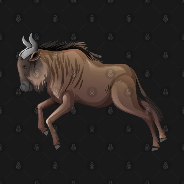 Wildebeest 04 by ravenwaldo168375