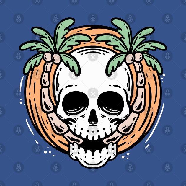 Skull Paradise by Pongatworks Store