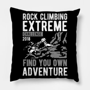 Rock Climbing Extreme Pillow