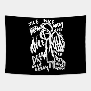 (Nice Dream) illustrated Lyrics Tapestry