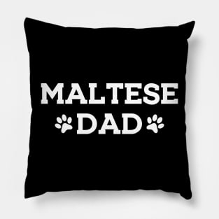 Maltese Dad Pillow