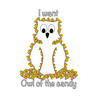 Candy corn owl T-Shirt