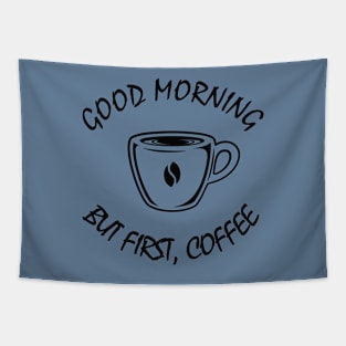 First Coffee Tapestry