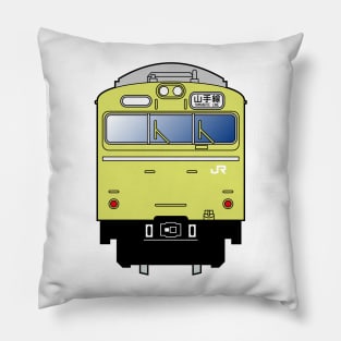 Tokyo Yamanote Line Train - 103 series Pillow