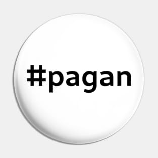 #pagan - black text Pin