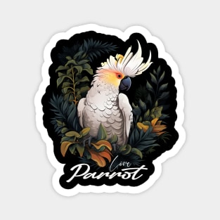 Pretty Cockatoo Magnet