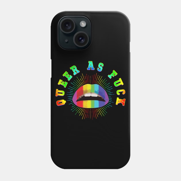 Queer as F**k Phone Case by lilmousepunk