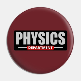 Physics Department - Physics Lover Pin