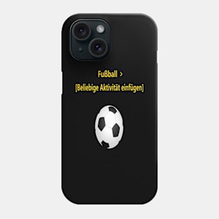 Fußball > beliebige Aktivität Phone Case