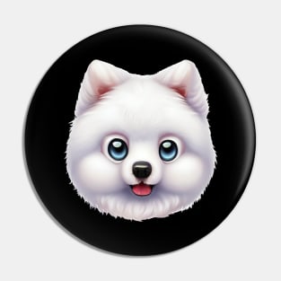 Sweetheart Samoyed Pin