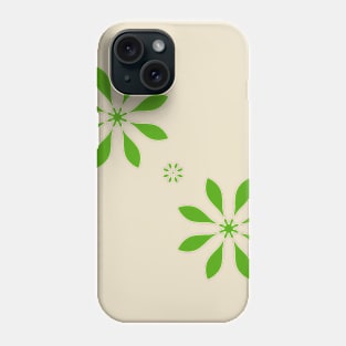 Green flower Phone Case