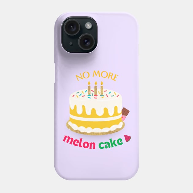 Melon cake - Demi Lovato Phone Case by misswoodhouse