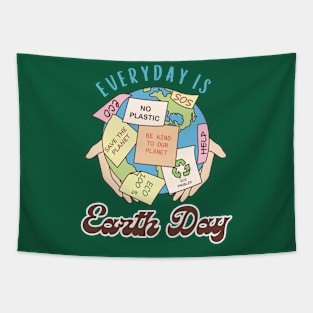 Earth Day Is Every Day Tapestry