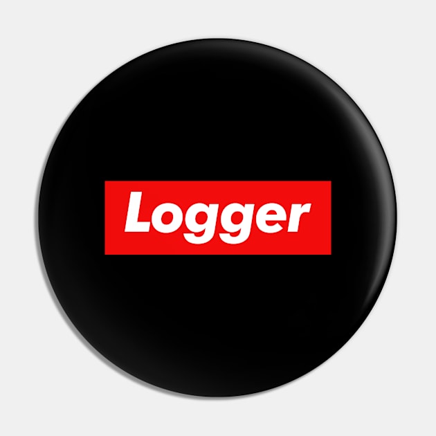 Logger Pin by monkeyflip