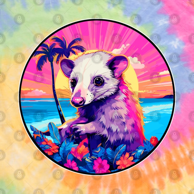 Opossum Vacation by machmigo