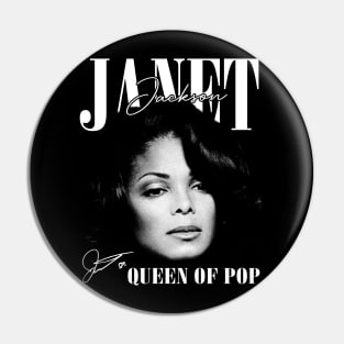 Janet Jackson Vintage Tour Concert Pin