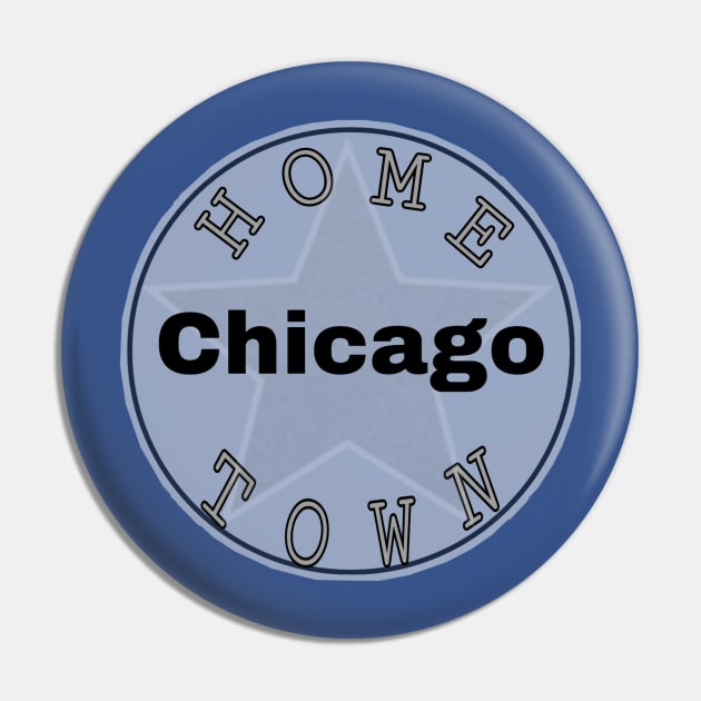 Hometown Chicago Pin by Hometown