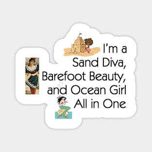 Sand Diva Magnet