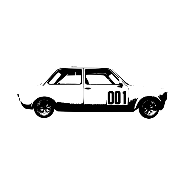 Vintage Rally Car by Spindriftdesigns