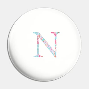 Nu Splash Greek Letter Pin